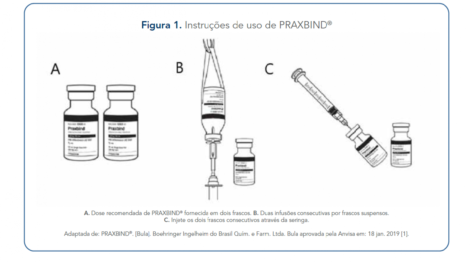 Instruções de uso de PRAXBIND®