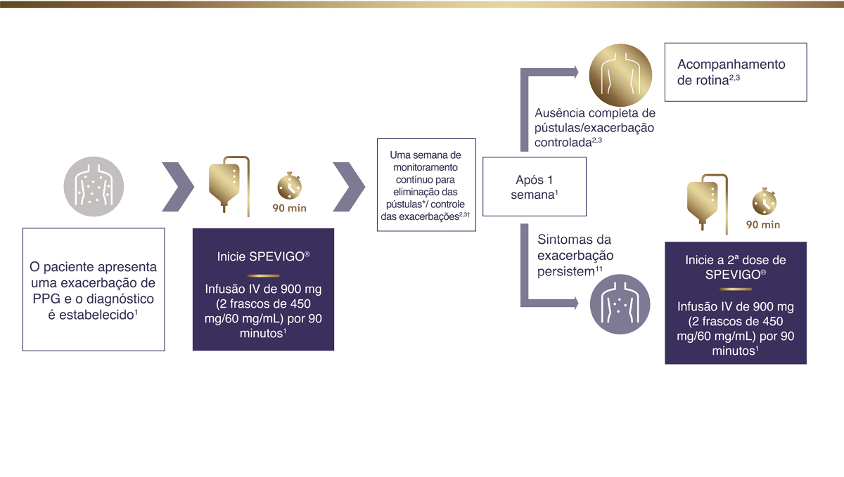 A dose recomendada de SPEVIGO® é uma infusão única contínua IV de 900 mg administrada por 90 minutos.jpg